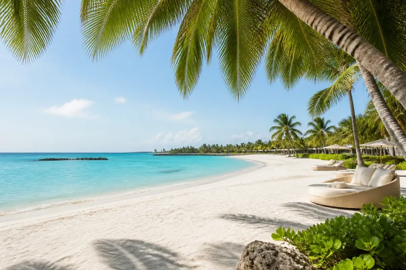 Playa Juanillo de arena blanca en Cap Cana